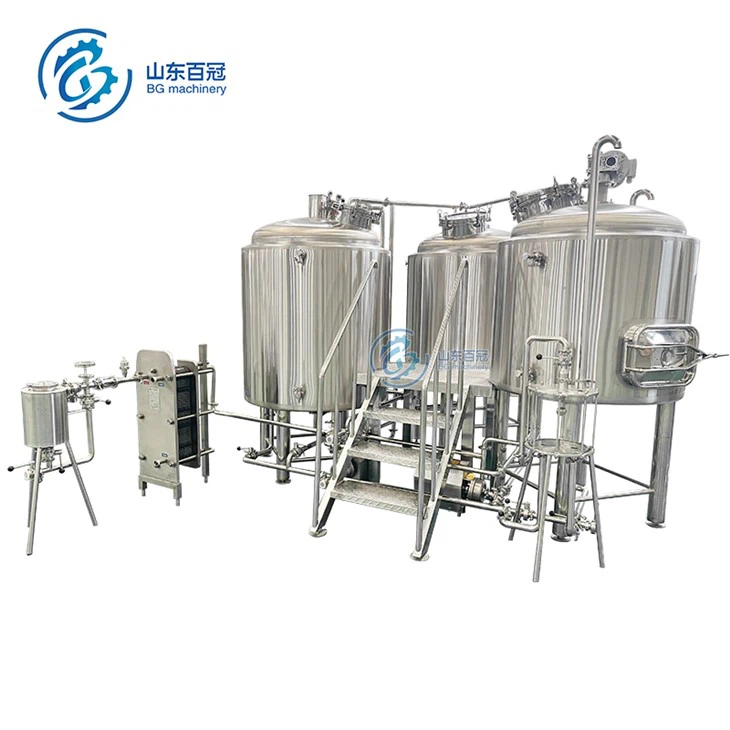 4bbl 3-পাত্র বিয়ার ব্রুহাউস